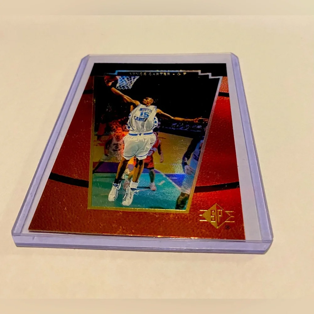 Vince Carter Rookie Card Upper Deck S/P Basketball Card Vintage Collectible